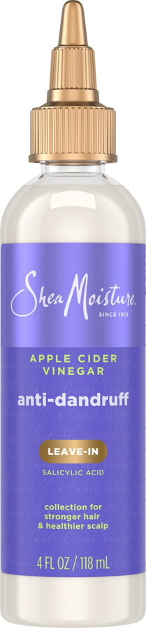 Shea Moisture SheaMoisture Anti-Dandruff Leave-In To Soothe Scalp Apple Cider Vinegar & Salicylic Acid System for a Healthier Scalp, 4 fl oz
