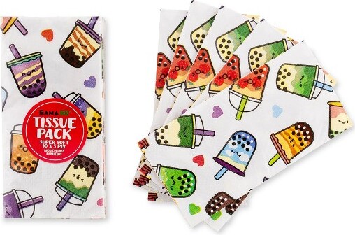 Gama-Go GAMAGOBobaTravelSizeTissues|1Pack