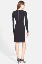 Thumbnail for your product : Pink Tartan Colorblock Body-Con Dress