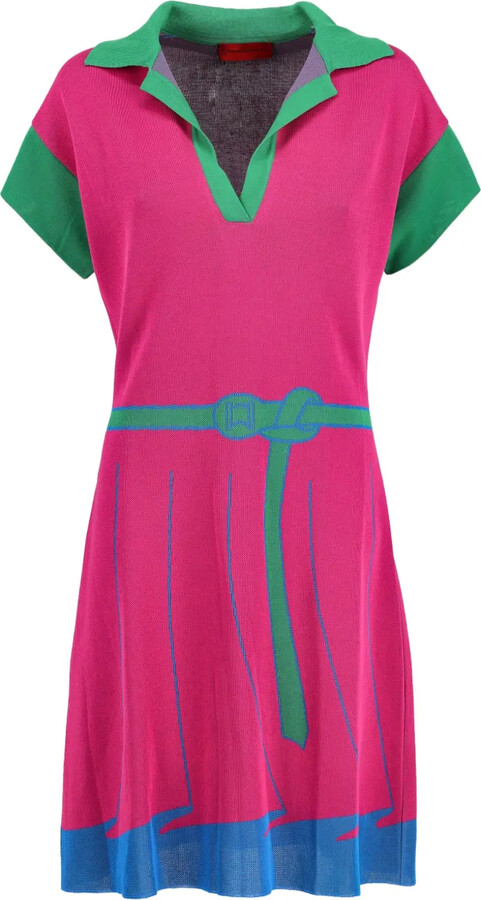Roberta di Camerino Pre-Owned Jersey Midi Dress