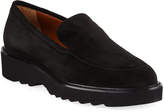Thumbnail for your product : Aquatalia Kelsey Suede Platform Loafer