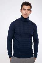 Thumbnail for your product : Next Mens 2nd Chapter Roll Neck Cable Knit Jumper