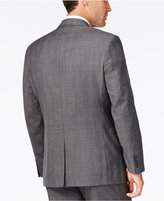 Thumbnail for your product : Lauren Ralph Lauren Men's Gray Plaid Ultraflex Pure Wool Big and Tall Classic-Fit Suit