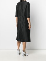 Thumbnail for your product : Comme des Garçons Comme des Garçons Textured Short-Sleeved Midi Dress