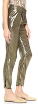 Thumbnail for your product : Jenni Kayne Pleated Metallic Pants