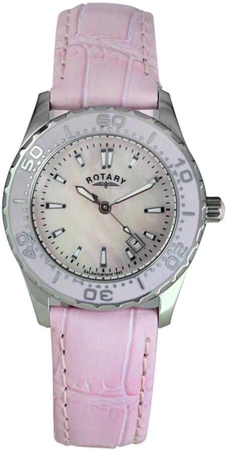 rotary watch leather strap replacement