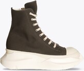 Thumbnail for your product : Drkshdw Abstract Sneaks Dark Dark grey canvas high sneaker - Abstract Sneak