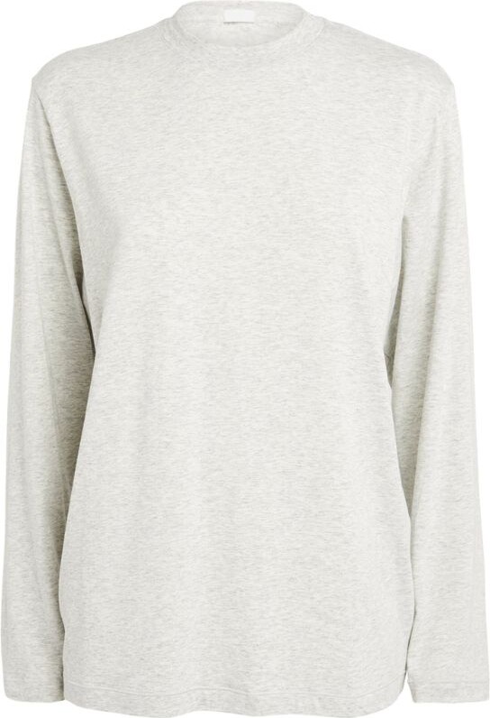 SKIMS Long-Sleeved T-Shirt - ShopStyle Tops