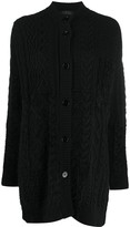 Thumbnail for your product : Roberto Collina Cable Knit Cardigan
