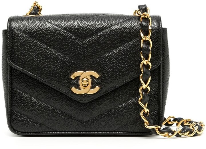 CHANEL PreOwned 1995 Jumbo Classic Flap Shoulder Bag  Farfetch