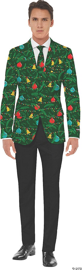 Christmas Grn Jacket/Tie Xl