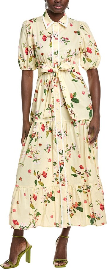 Maison Tara Stretch Poplin Dress