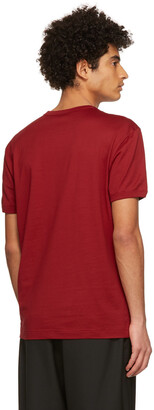 Dolce & Gabbana Red Cotton Jersey T-Shirt