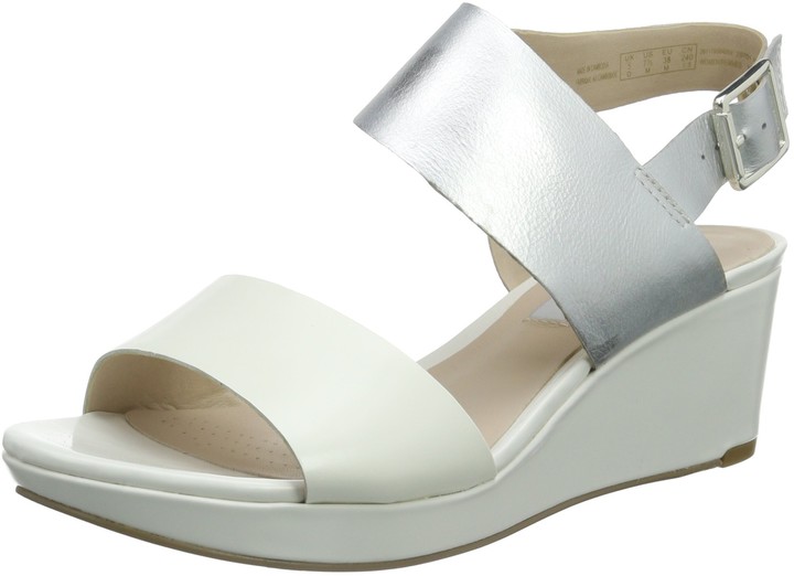 clarks wedge shoes sale