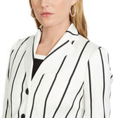 Thumbnail for your product : Ralph Lauren Striped 3-Button Blazer