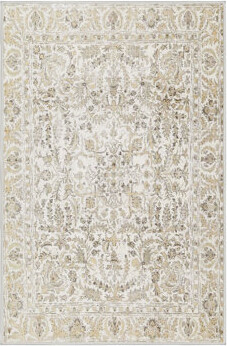 Bloomsbury Market Eveready Traditional Beige/Black Area Rug