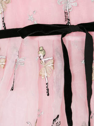 Simonetta ballerinas embroidered dress