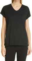 Thumbnail for your product : DKNY Cuffed V-Neck T-Shirt