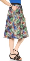 Thumbnail for your product : re:named Palm Leaf Skirt
