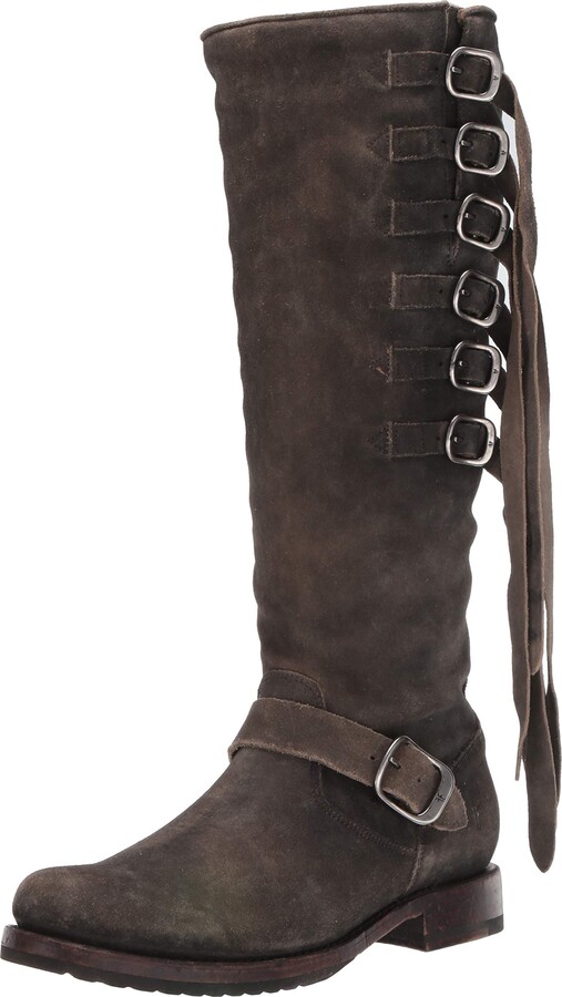 frye veronica strap tall boots
