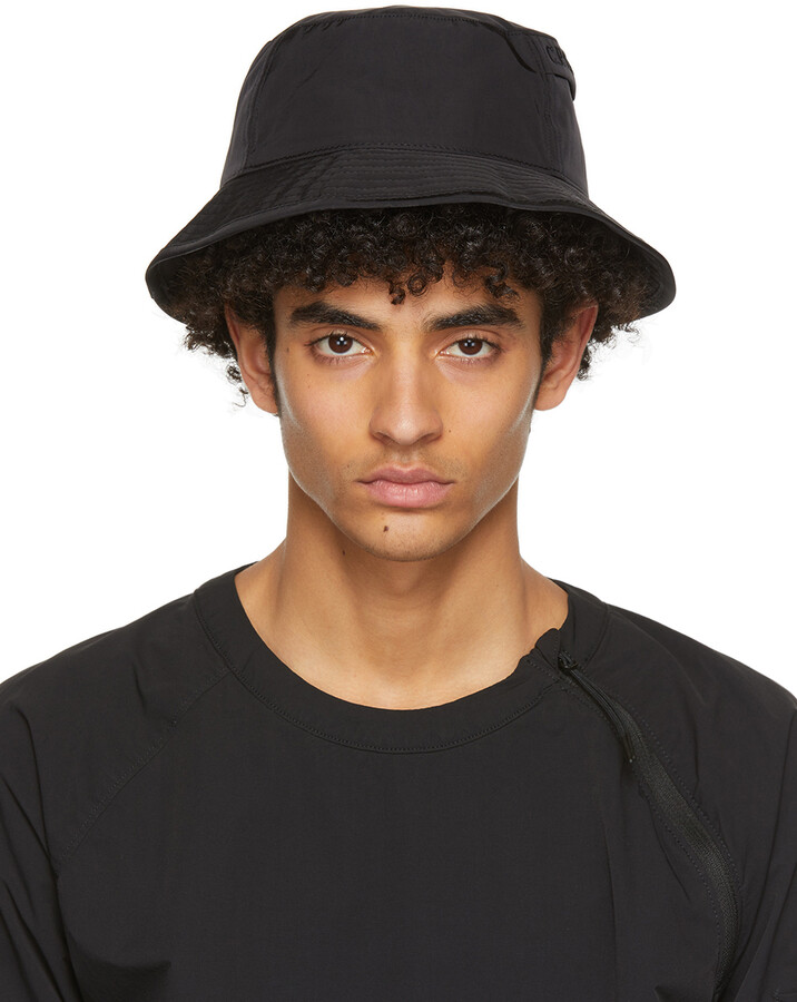 C.P. Company Black Chrome Garment-Dyed Bucket Hat - ShopStyle
