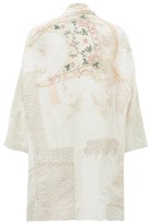 Thumbnail for your product : By Walid Jasemine Victorian Beaded-silk Coat - Ivory Multi