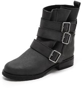 Thumbnail for your product : Matiko Charlie Buckle Moto Booties