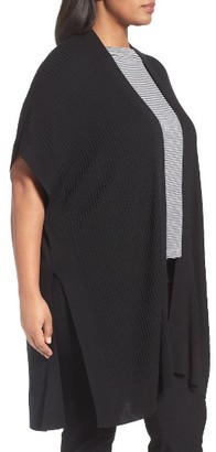 Eileen Fisher Plus Size Women's Sleek Knit Kimono Cardigan