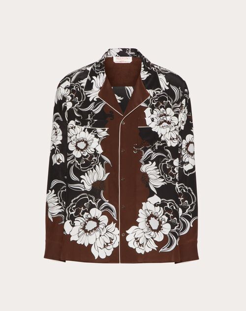 Valentino Brown Men's Shirts | Shop the world's largest collection 