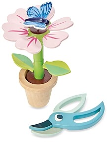 Tender Leaf Toys Blossom Flowerpot Set Wooden Toy - Ages 3+