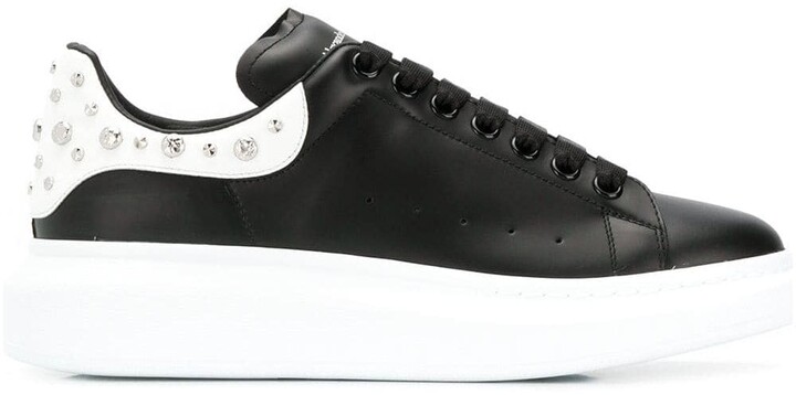 crystal studded sneakers