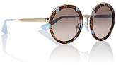 Thumbnail for your product : Prada Women's Oversized Round Sunglasses - Blue
