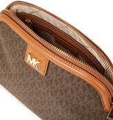 Thumbnail for your product : MICHAEL Michael Kors Mott Logo-print Faux Leather Shoulder Bag