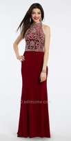 Thumbnail for your product : Camille La Vie Floral Beaded Prom Dress