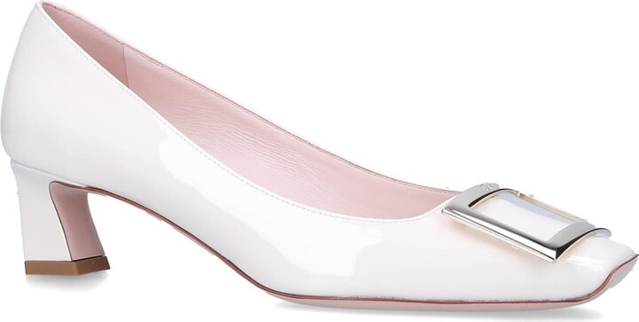 Roger Vivier Patent Decolleté Belle Vivier Pumps 45