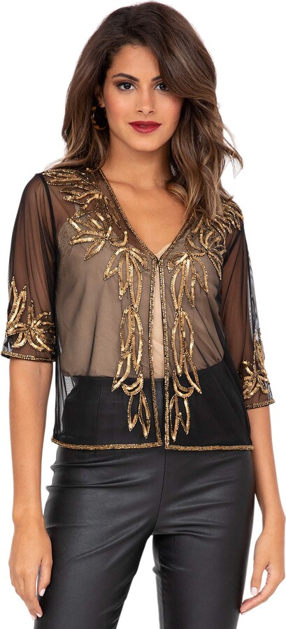 beaded jacket uk