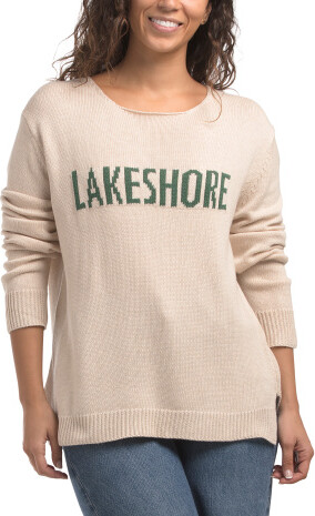 TJMAXX Lakeshore Sweater, Cotton/Acrylic
