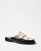 Thumbnail for your product : Ann Taylor Kiltie Leather Loafer Slides