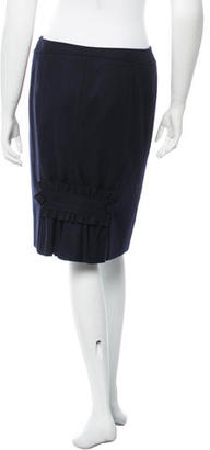 Valentino Wool Skirt