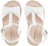 Thumbnail for your product : Monsoon Baby Girls Broderie Sandal - Ivory