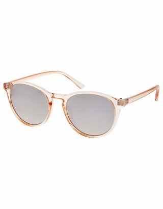 Accessorize Pria Preppy Clear Frame Sunglasses Women Pink