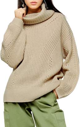 Topshop Turtleneck Sweater - ShopStyle