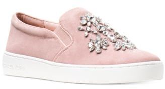 MICHAEL Michael Kors Keaton Embellished Slip-On Sneakers
