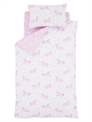 Catherine Lansfield Folk Unicorn Fitted Sheet - Toddler