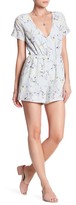 Thumbnail for your product : Lucca Couture Lace Back Floral Romper