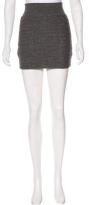 Rag & Bone Silk-Blend Mini Skirt