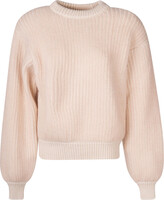 Oversize Rib Trim Sweater 