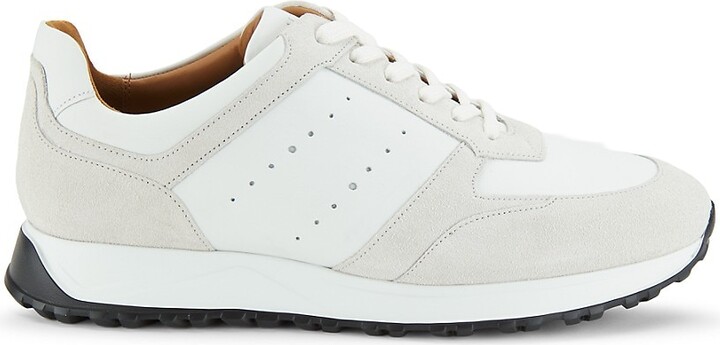 Allen Edmonds Everett Leather Low-Top Sneakers