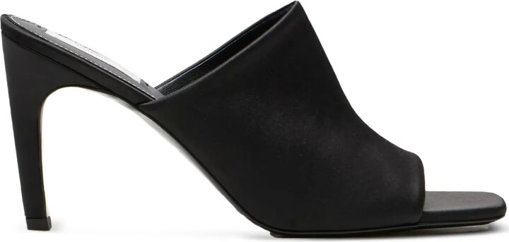 Totême 85mm Satin Square-Toe Mules