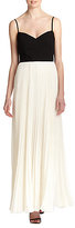 Thumbnail for your product : Laundry by Shelli Segal Woven Bodice Gown